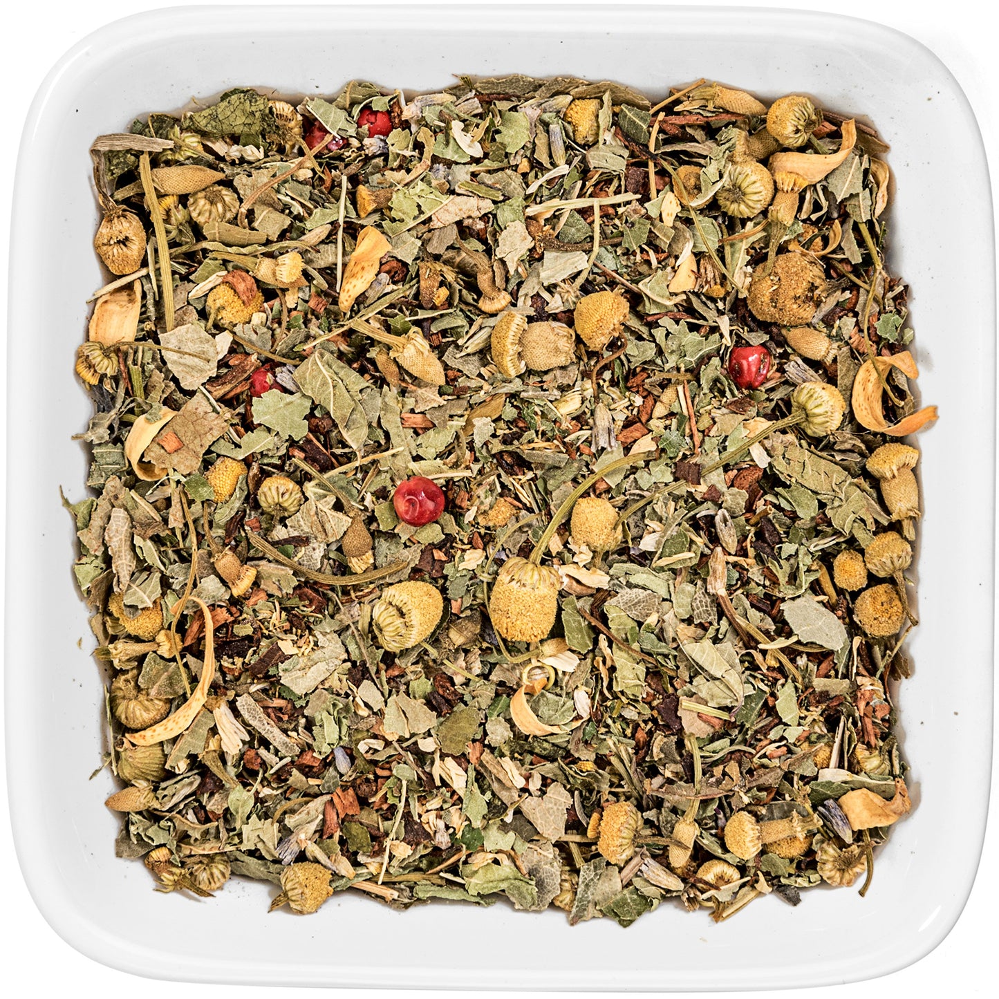 Tealyra Chamomile Honeybush Lavender Herbal Tea - Caffeine-Free, 220g (8-ounce)