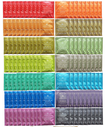 Harney & Sons Assorted Tea Bag Sampler 140 Count Great For Breakrooms, Offices, Food Service Tea Sampler