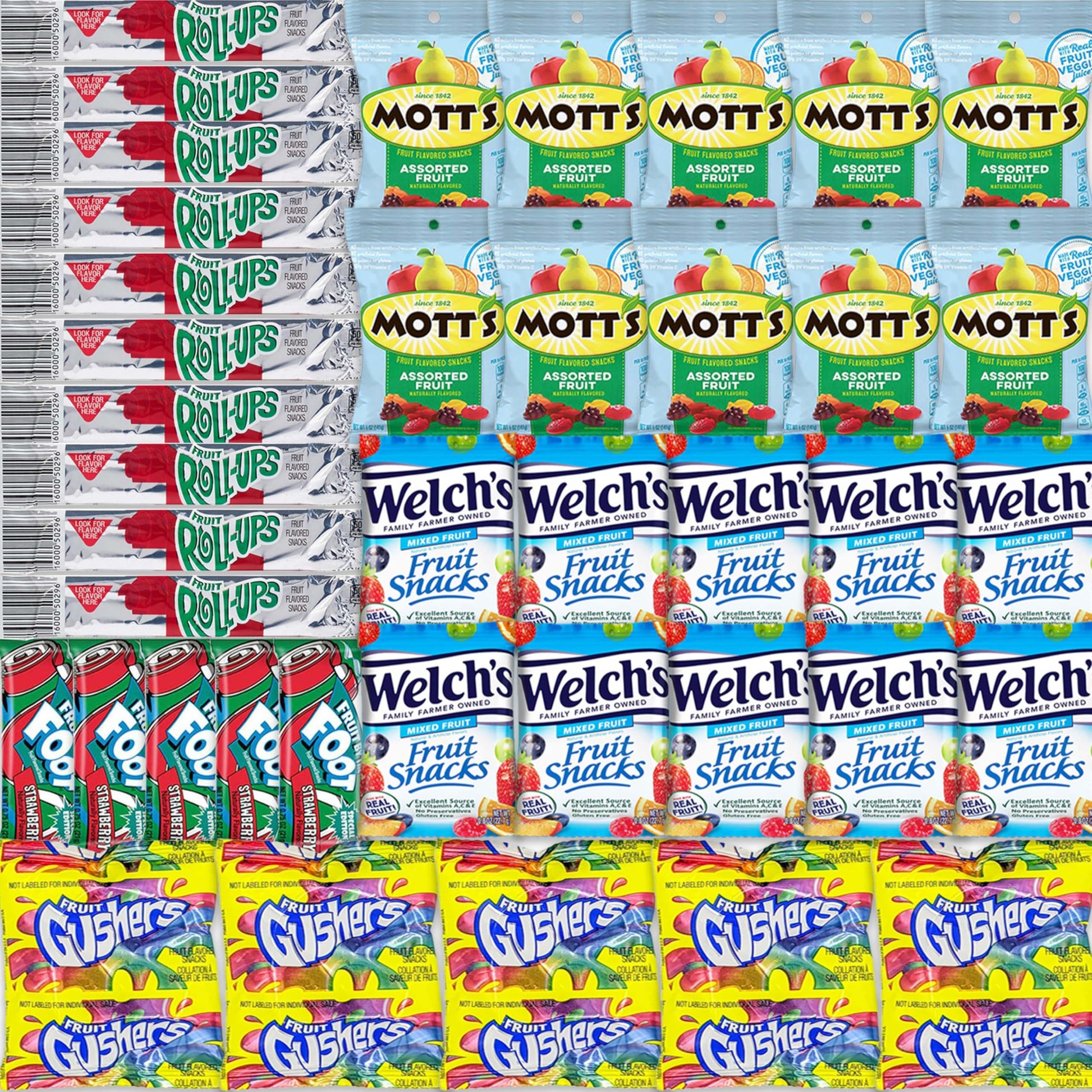 Fruit Snacks Variety Pack (40 Count) by Stuff Your Sack