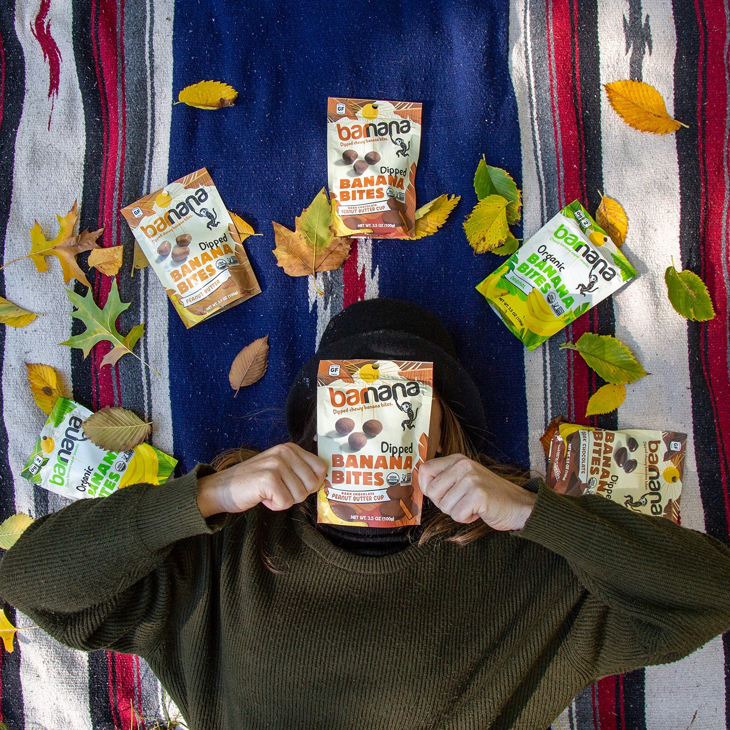 Barnana Organic Peanut Butter Cup Chewy Banana Bites, 3.5 Ounce Bag