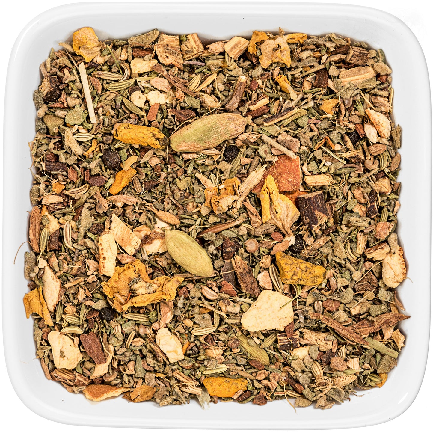 Tealyra Holistic Health Tea - Turmeric Ginger Fennel Cinnamon - Loose Leaf - Caffeine-Free - 4 Ounce