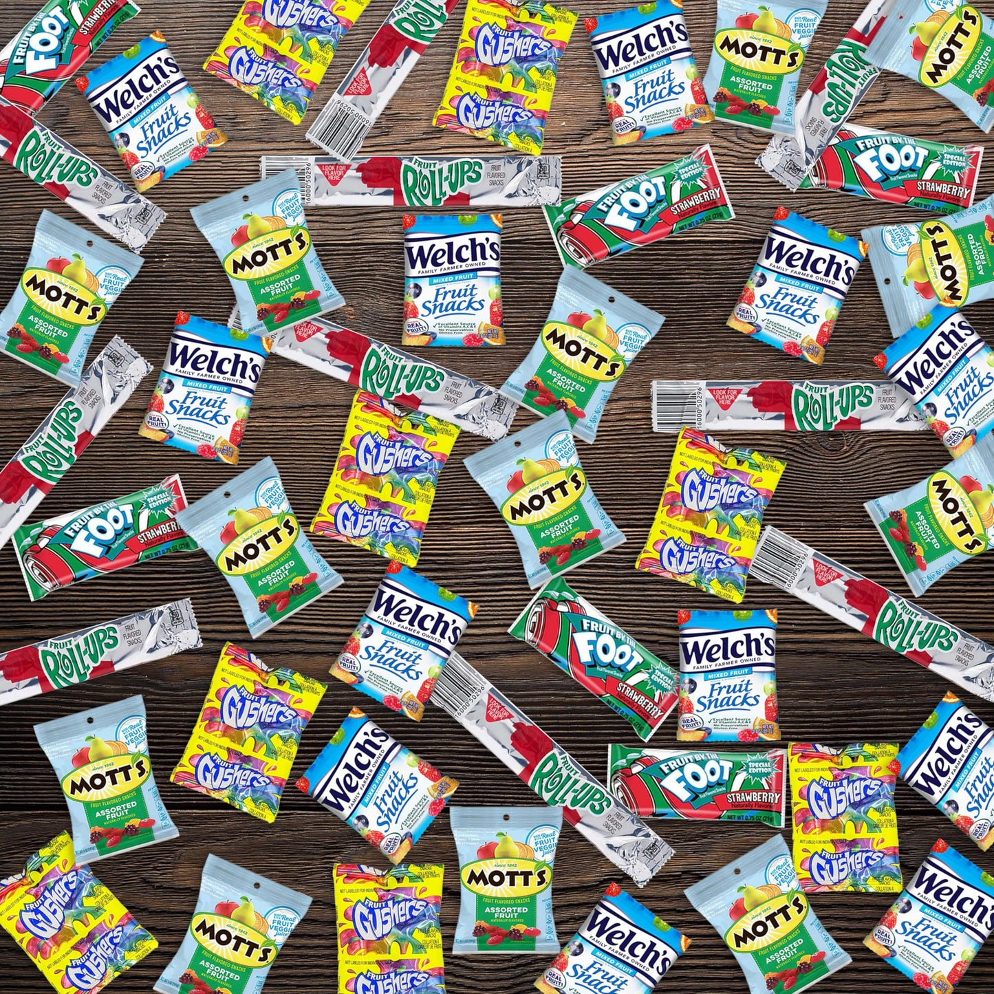 Fruit Snacks Variety Pack (40 Count) By Stuff Your Sack