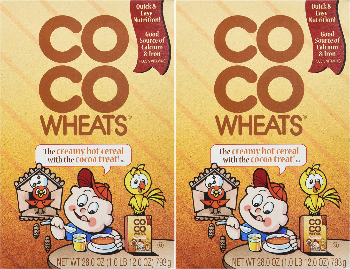 Coco Wheats Hot Cereal (2 Pack)