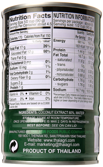 Aroy-D Coconut Milk 14oz