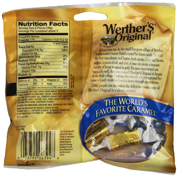 Werther'S Original Chewy Caramels: 2.65 Oz Bag (Pack Of 3)