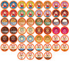 Coffee Pod Variety Packs Flavored Sampler, Assorted, Compatible with 2.0 K-Cup Brewers, 52 Count