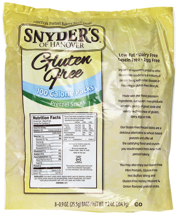 Pretzel,Stick,Gf,100 Cal