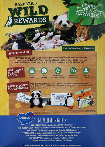 Barbara'S Bakery Multigrain Spoonfuls Cereal, Original, 14 Ounce