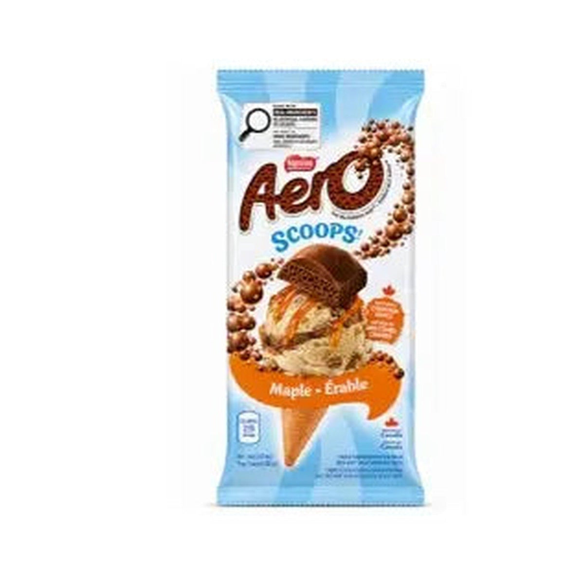 Aero Scoops Maple Chocolate Bar – Limited Edition Maple Bubble Chocolate (Canada)
