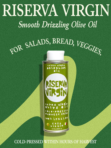 Riserva Virgin — Single-Origin Tuscan Drizzling Olive Oil