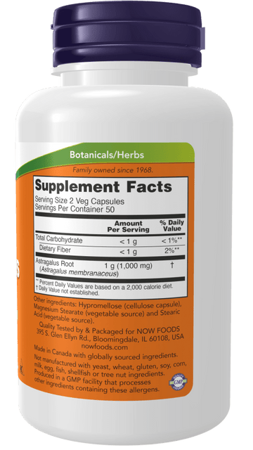 Astragalus 500mg