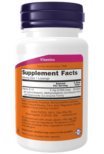 B-12 2,000mcg