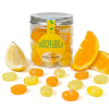 Andy Anand Sugar-Free Orange & Lemon Hard Candy, 7 oz – European Imported, Stevia Sweetened, Keto & Diabetic-Friendly Gourmet Snack Gift Box