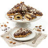 Andy Anand Sugar-Free Dark Chocolate Almond Croissant Cake, 10 pc, 2 lb – Keto & Diabetic-Friendly, Hand-Rolled, Birthday & Holiday Gift