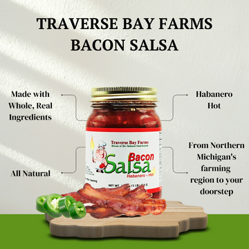 Bacon Salsa - Habanero Hot, 16 oz