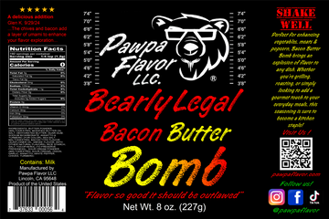 Bearly Legal Bacon Butter Bomb