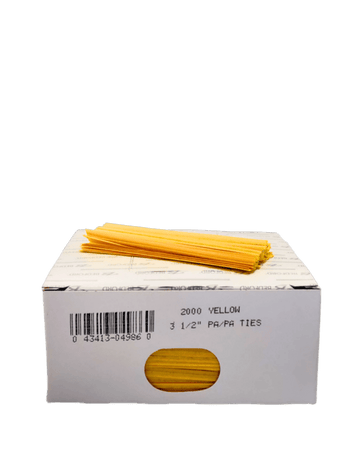 Bag Ties, Paper, 3.5", 2000 Count