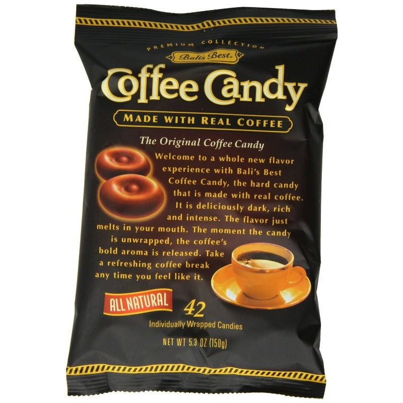 Balis Best Classic Roast Original Arabica Coffee Hard Candy, 5.3 oz