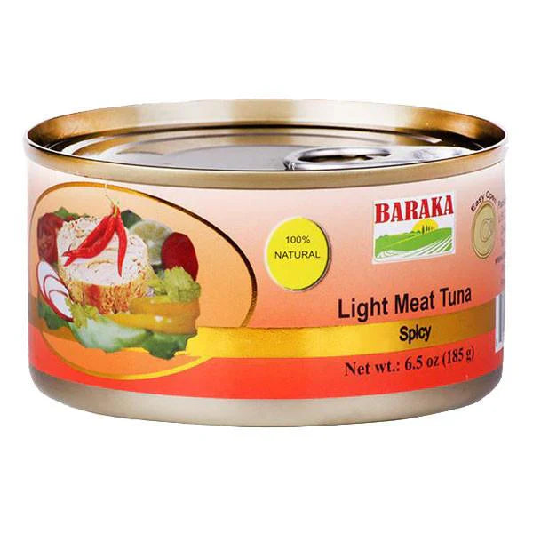 Baraka Canned Spicy Tuna – Ready-to-Eat Seafood