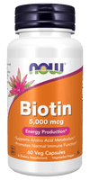 Biotin 5,000 mcg Veg Capsules