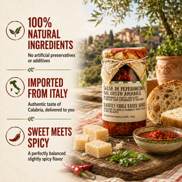 Artigiani dei Sapori, Sweet Chili Pepper Pasta Sauce, 6.3oz (180g)