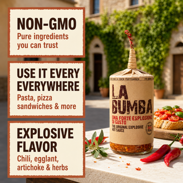 Artigiani dei Sapori, La Bumba Spicy Calabrian Chili Pepper Spread, 9.8 oz (277g)