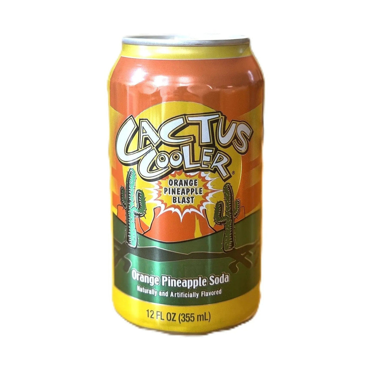Cactus Cooler Orange Pineapple Soda – Retro Citrus Tropical Soda Classic American Flavor (US)