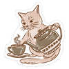 KitTea Sticker