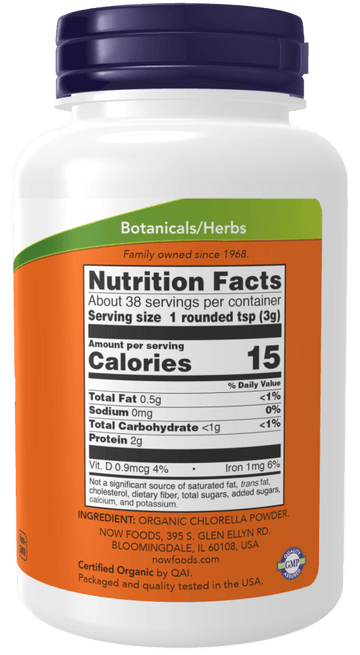 Chlorella Pure Powder, Organic