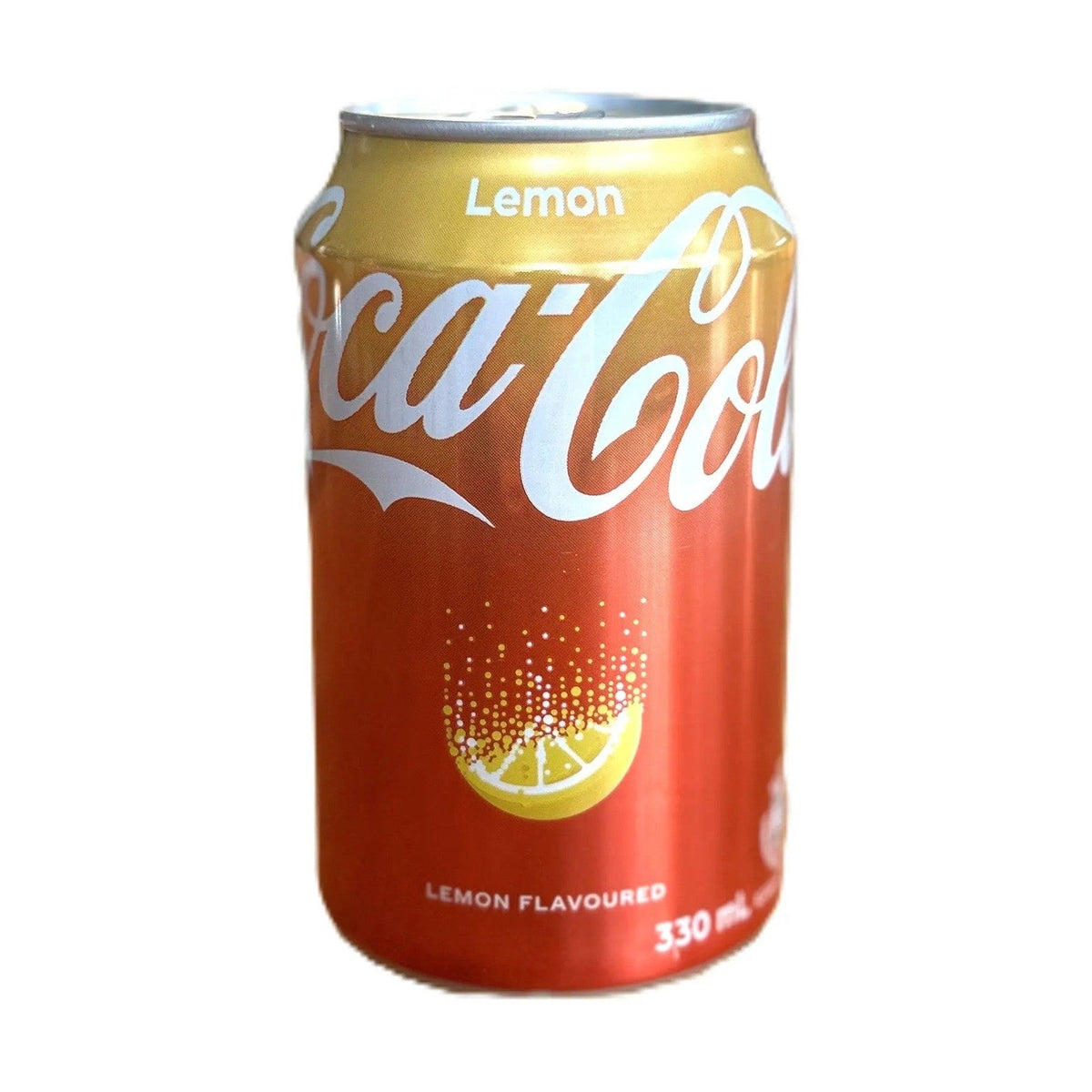 Coca-Cola Lemon Soda 330ml Can– Lemon Cola Soft Drink (China)