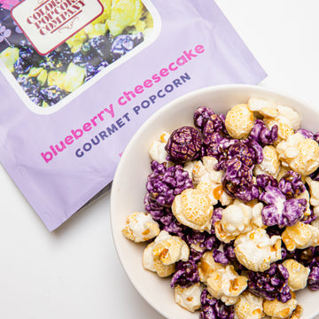 Blueberry Cheesecake Popcorn