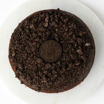 Andy Anand Deliciously Indulgent Sugar Free Cookies & Cream Cake 9" - Best Birthday Cakes Delivery From Bakery - Irresistible Cake Creation (2 lbs)