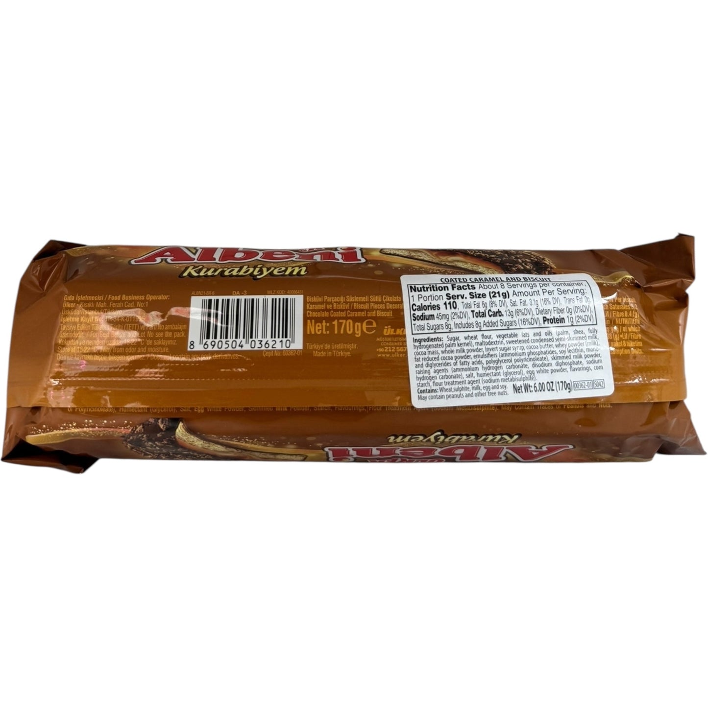 Ulker Albeni Chocolate Bars – 4 Individually Wrapped Treats