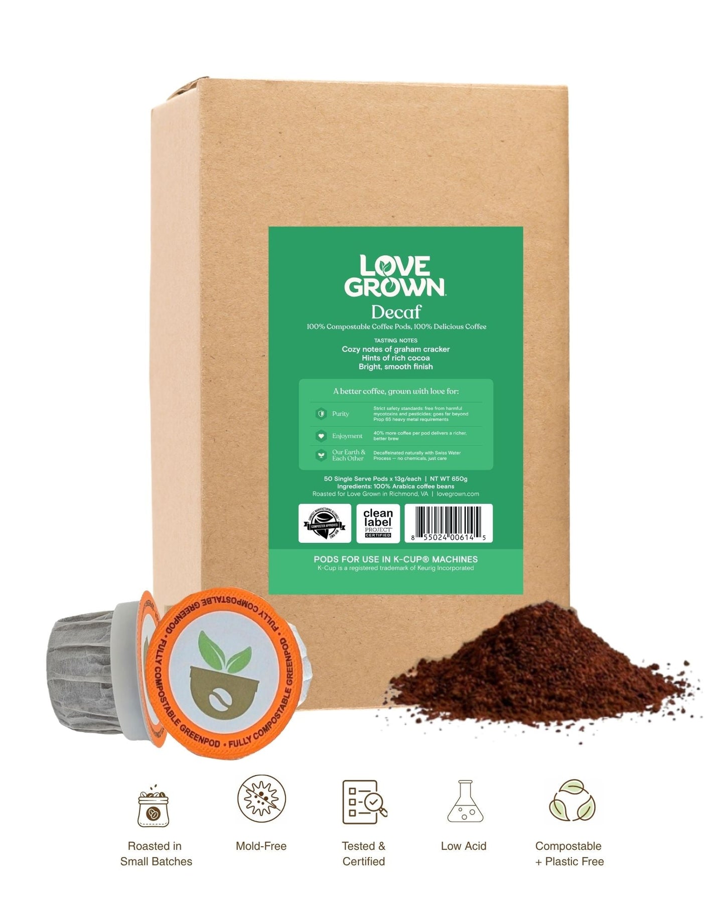 Compostable Coffee Pods for Keurig® Machines