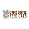 Drink Coffee Feed Cats Bumper Sticker