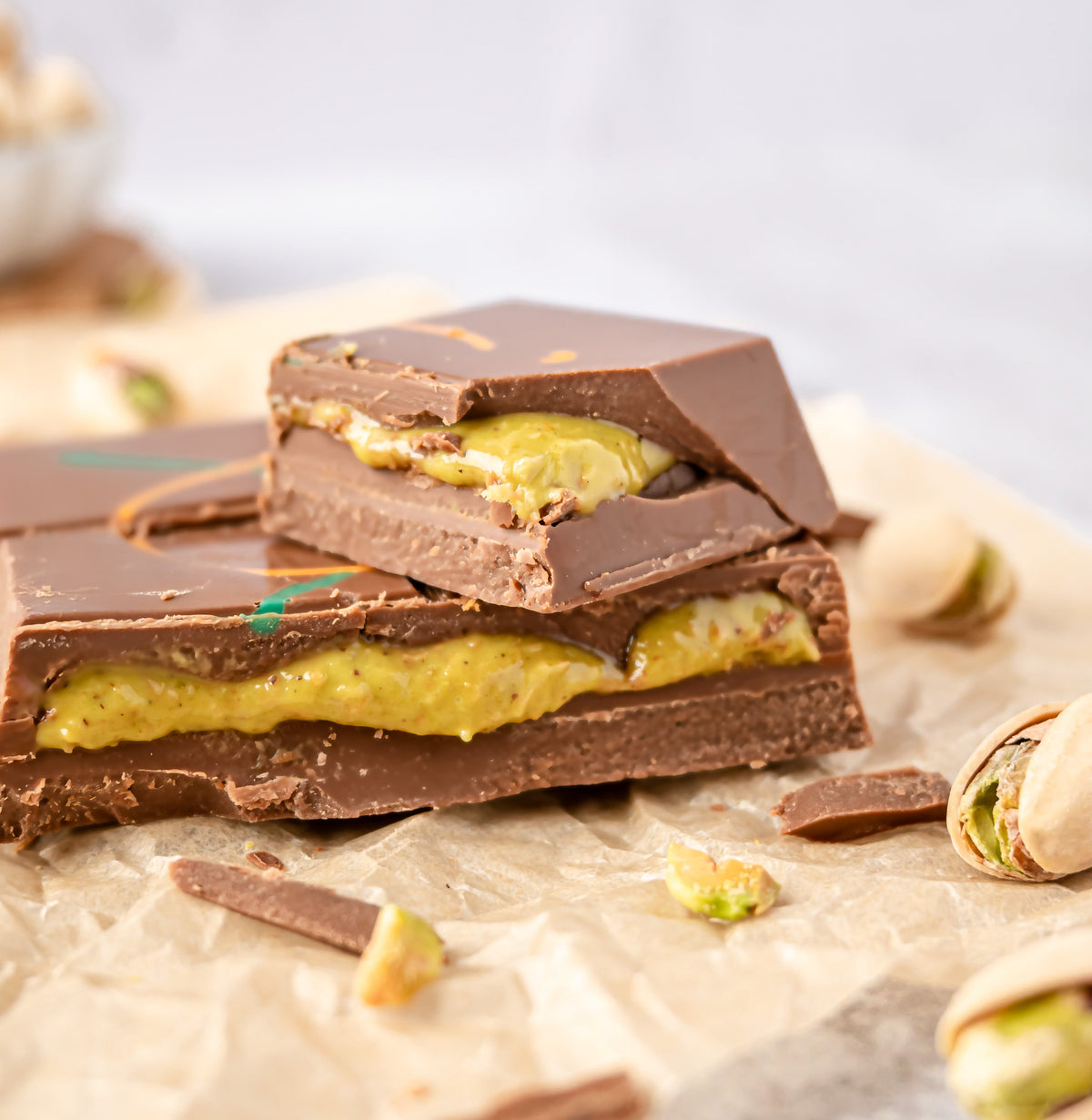 Dubai Chocolate Pistachio Bar