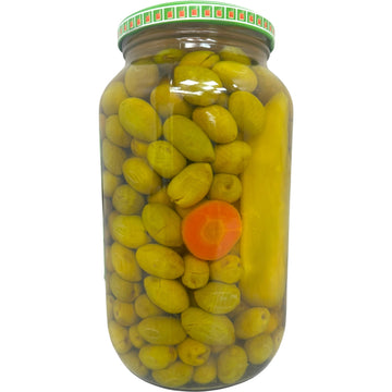 Alahlam Green Salkini Olives