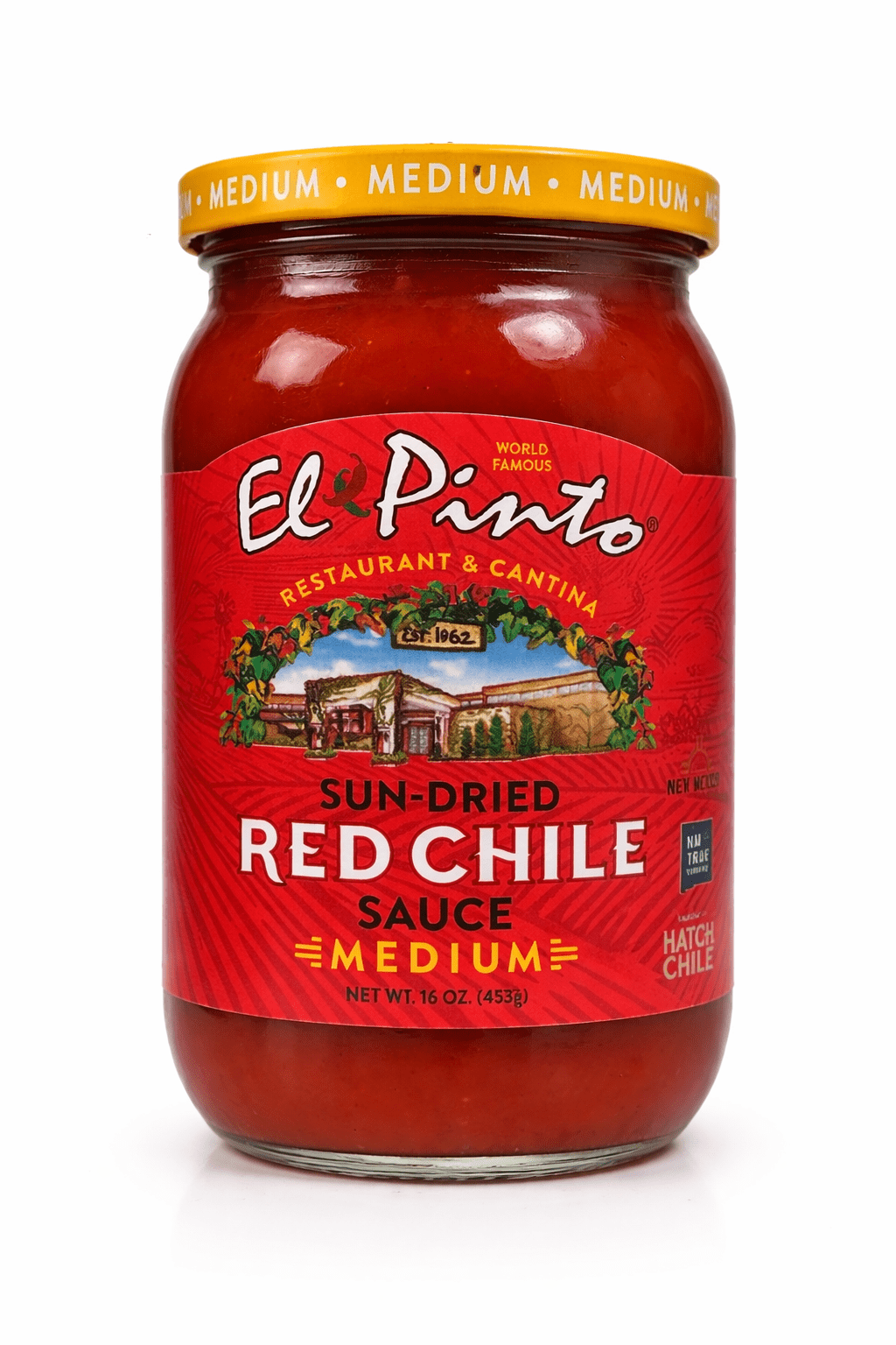 El Pinto Red Chile Sauce, Authentic New Mexico Recipe, 16 oz