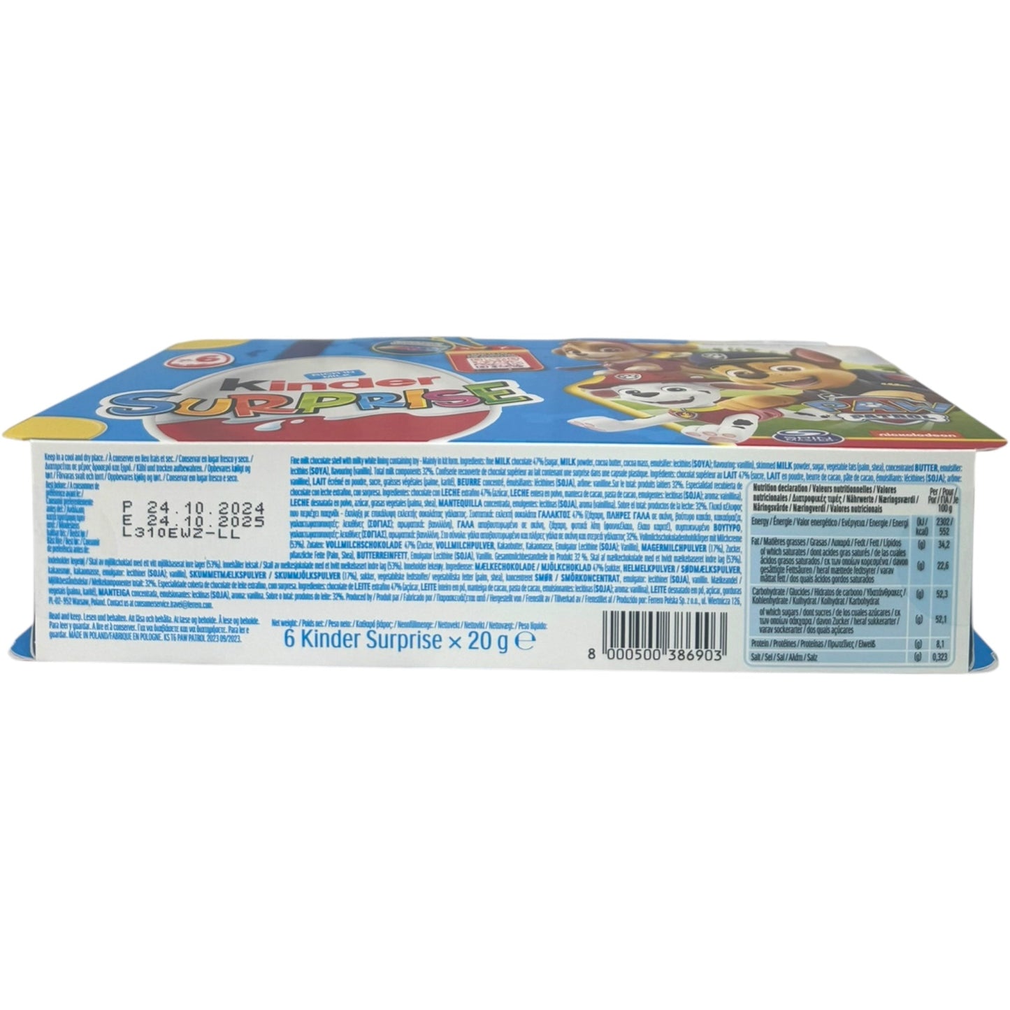 Kinder Surprise Toys – Smurfs Edition Collectible Chocolate Treats