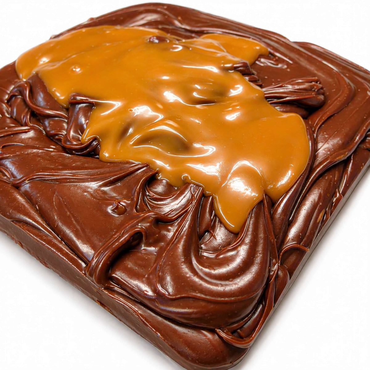 Chocolate Caramel Fudge