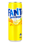 Fanta Zero Sugar Lemon Soda – Citrus Soft Drink (Australia)
