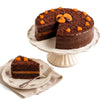 Andy Anand Sugar Free Sachertorte – Classic Austrian Chocolate Apricot Cake 2.8 lb | Keto & Diabetic Friendly | No Sugar Added | No Preservatives | Gourmet Birthday Gift