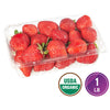 Fresh Usda Organic Strawberries, 1 Lb Container