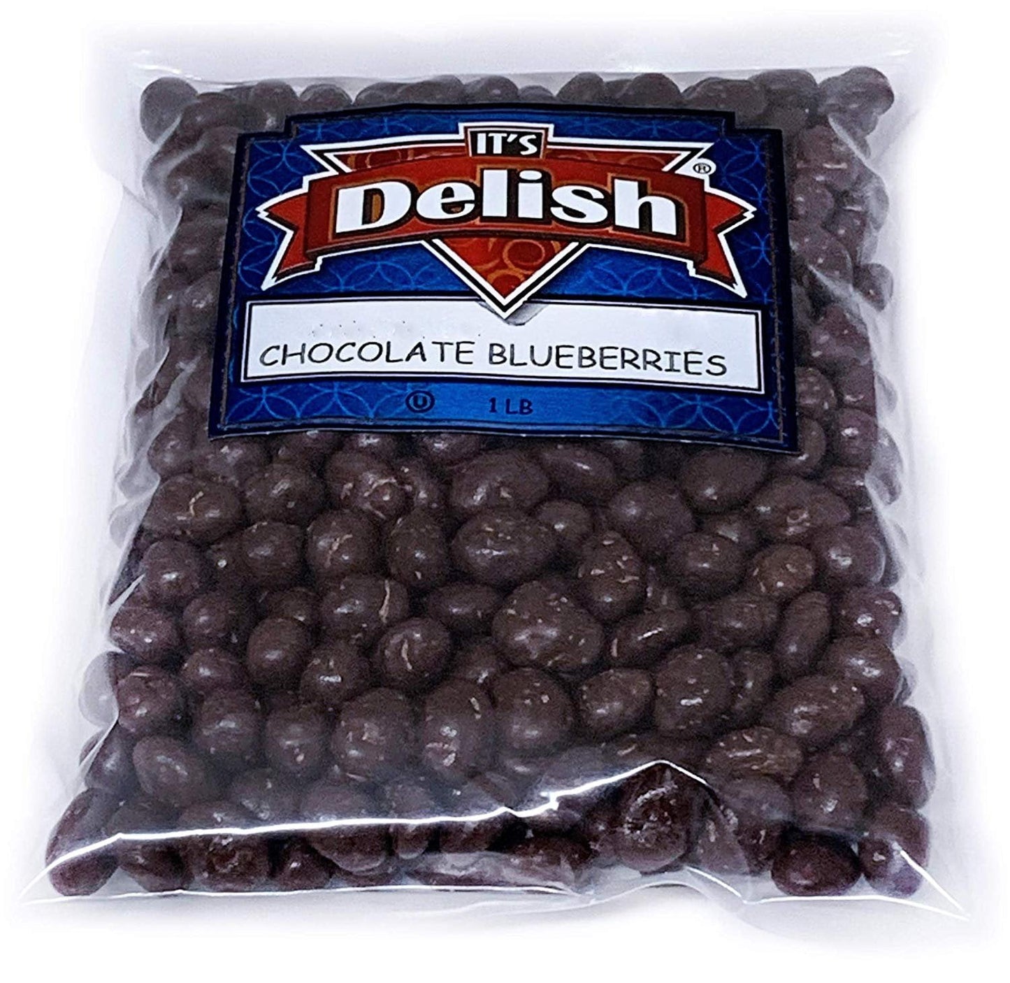 Gourmet Dark Chocolate Covered Blueberries By Its Delish, 10 Lbs Bulk