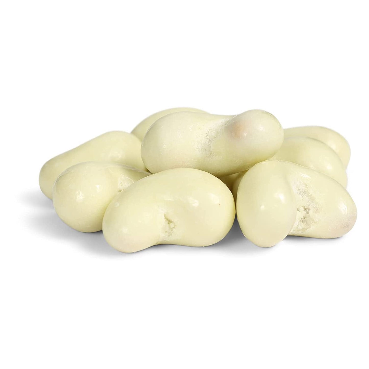Gourmet White Chocolate Covered Cashews By Its Delish, 1 Lb 16 Oz Bulk Bag White Milk Chocolate Coated Cashew Nuts, Kosher Dair