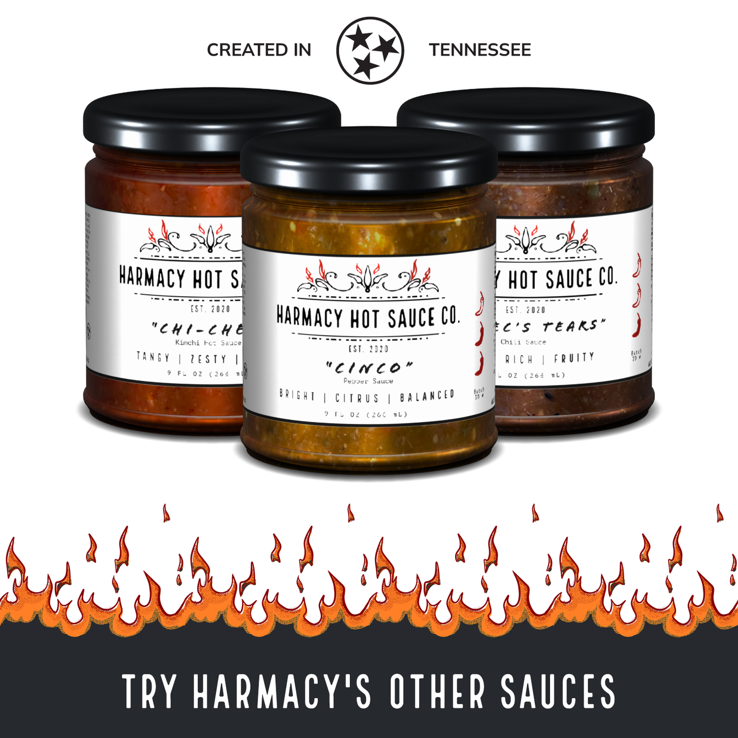 Brimstone - Tahini & Roasted Red Pepper Sauce (9oz)