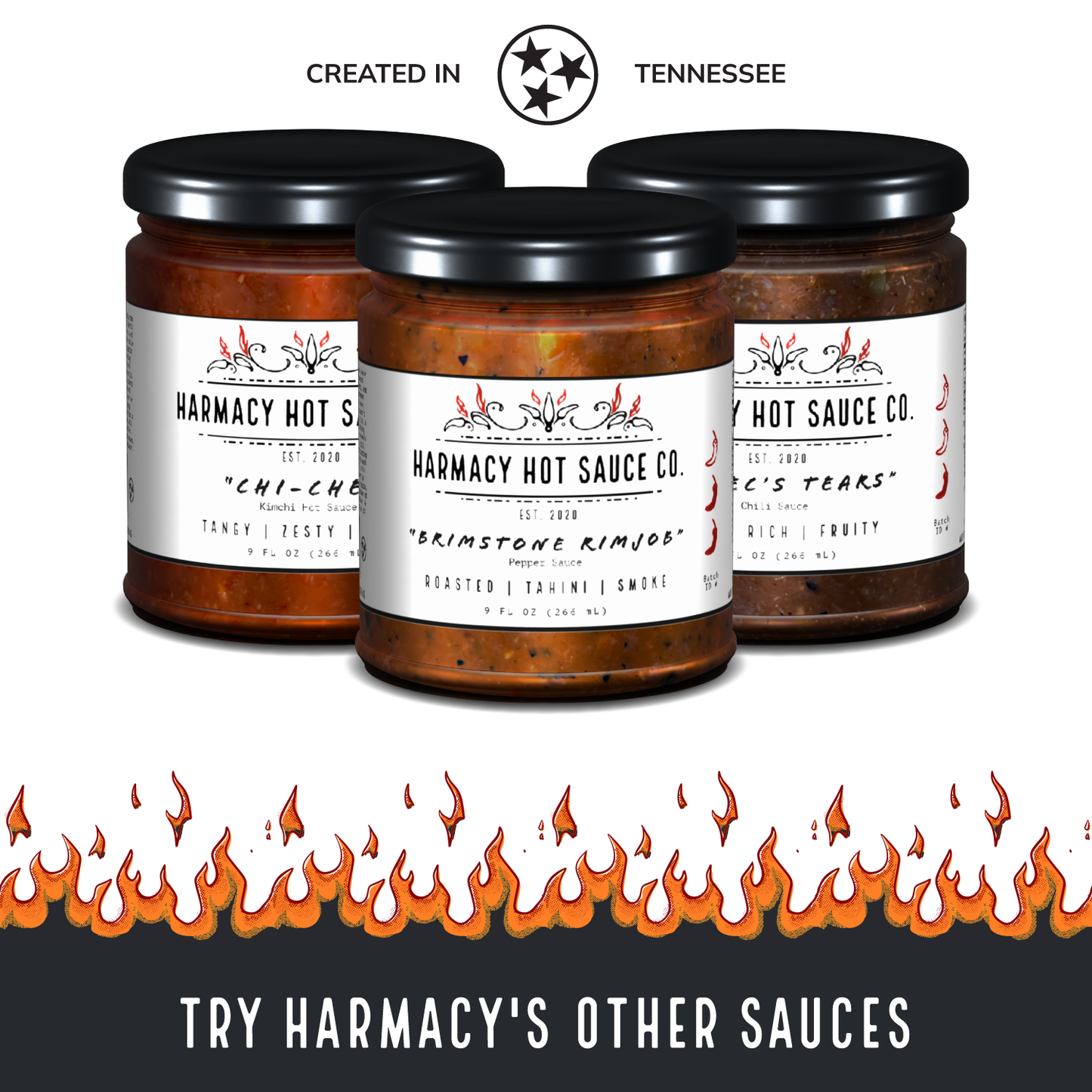 Cinco - Tomatillo & Clementine Pepper Sauce (9oz)