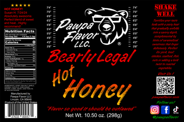Bearly Legal Hot Honey