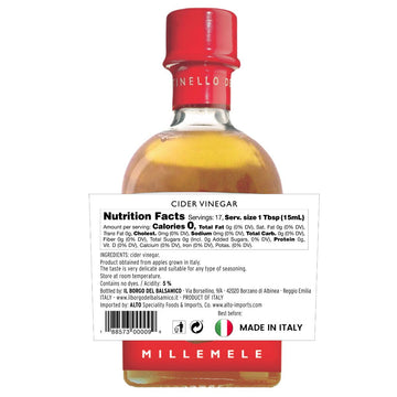 Il Tinello Apple Cider Vinegar Aceto di Mele, (8.45 fl oz) 250ml