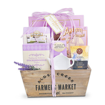 Relaxing Lavender Tea Gift Basket